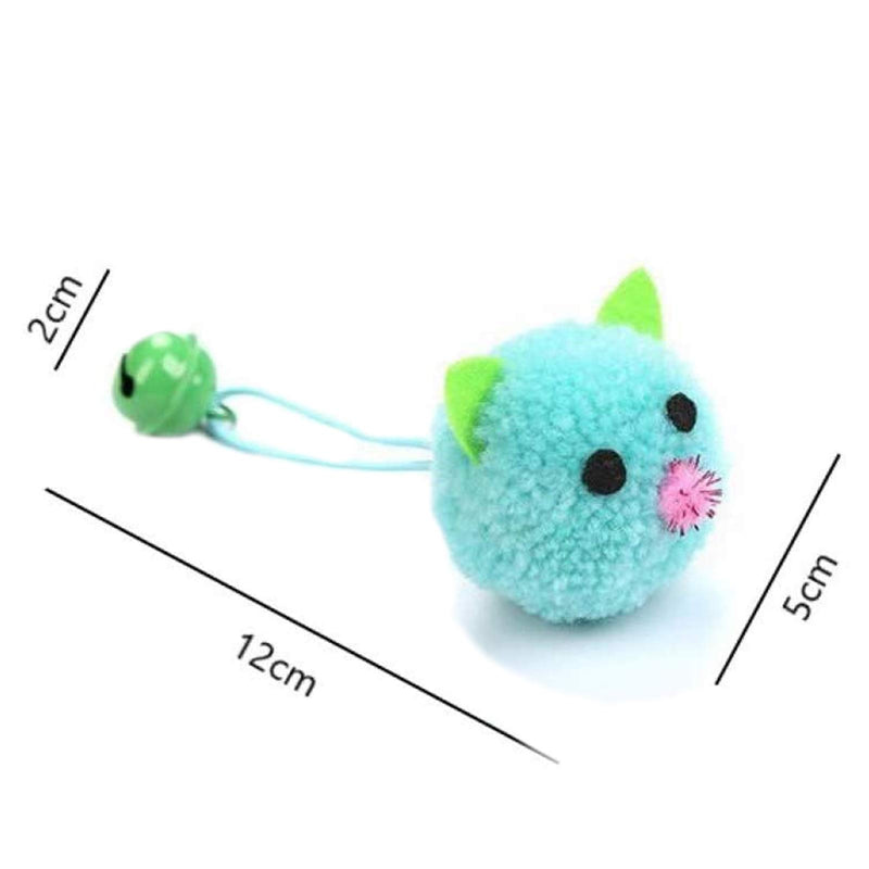 [Australia] - Cat Interactive Toys Ball for Indoor Cats/Kitten, Mouse Cat Toys with Large Jingle (Mouse Toy) Mouse Toy 