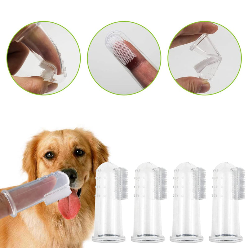 Dog Toothbrush Fingerling, Dog Toothbrush Fingerling Reusable, Dog Toothbrush, Fingerlings Dog Dental Care, Pet Toothbrush, Dog Toothbrush Silicone, Dog Toothbrush, Dog Teeth Cleaning Care… 5PCS-1 - PawsPlanet Australia