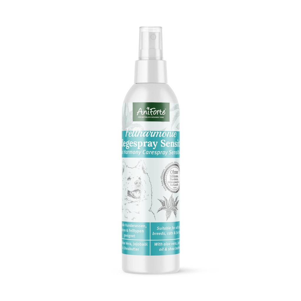 AniForte Fellharmonie Care Spray Sensitive 200ml - Gentle fur care for dogs and cats, detangling spray for detangling and as a sensitive combing aid - PawsPlanet Australia