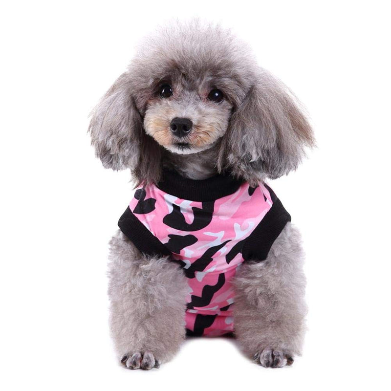 YOUTHINK Recovery Suit for Dogs After Surgery, Pet Recovery Suit Soft Clothes After Surgery Wound Protection for Dogs Cats (M-PINK) - PawsPlanet Australia