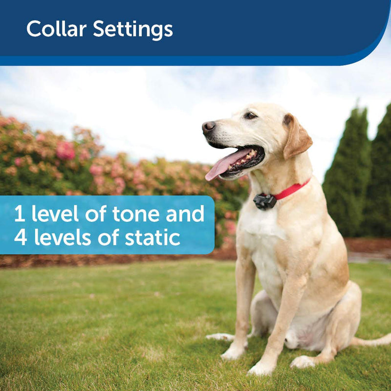 [Australia] - PetSafe In-Ground Fence for Dogs and Cats over 8 lb - from the Parent Company of INVISIBLE FENCE Brand - Includes Lightweight Waterproof Collar with Tone and Static Correction Deluxe Ultralight Collar Only 