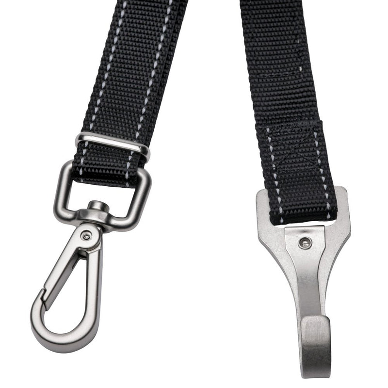 [Australia] - Head Tilt Seat Belt Leash, Black, 15 to 24 inches 