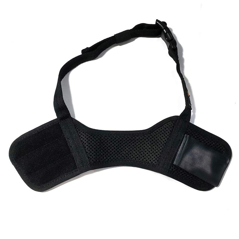 Andiker Mesh Dog Muzzle with Adjustable Loop and Soft Pad, Dog Training Muzzle Prevents Barking, Biting and Chewing (Black, Size M) Black - PawsPlanet Australia