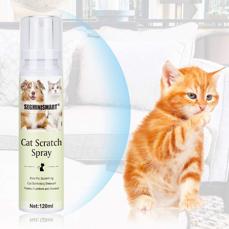 [Australia] - SEGMINISMART Cat Scratch Deterrent Spray,Cat Training Spray,Stop Scratch Training Spray,Cat Scratching Training Spray, for Plants, Furniture, Floors 