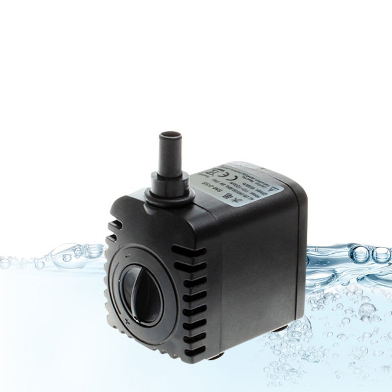 UEETEK Heavy Duty Submersible Pump for Aquarium,Powerhead Fountain Water Hydroponic Pump with US-plug for Fish Tank,2.3 x 1.7 x 2.0 inch (L x W x H) - PawsPlanet Australia