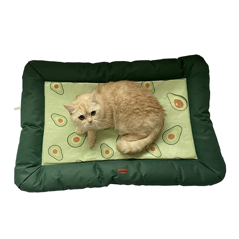 WeePaww Summer Super Soft Fluffy Cat&Dog Bed All Season-Machine Wash & Dryer Friendly-Anti-Slip Pet Beds Avocado Series (Medium) Size27X19 Medium - PawsPlanet Australia