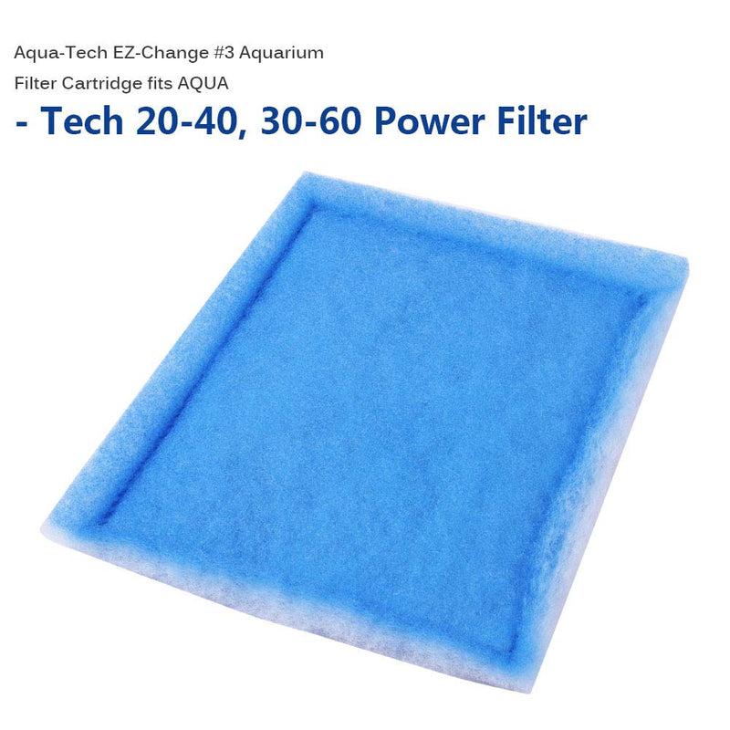 [Australia] - MyfatBOSS 10 Fish Tank Filter Aqua-Tech EZ-Change #3 Aquarium Filter Cartridge, Fits Aqua - Tech 20-40, 30-60 Power Filters 