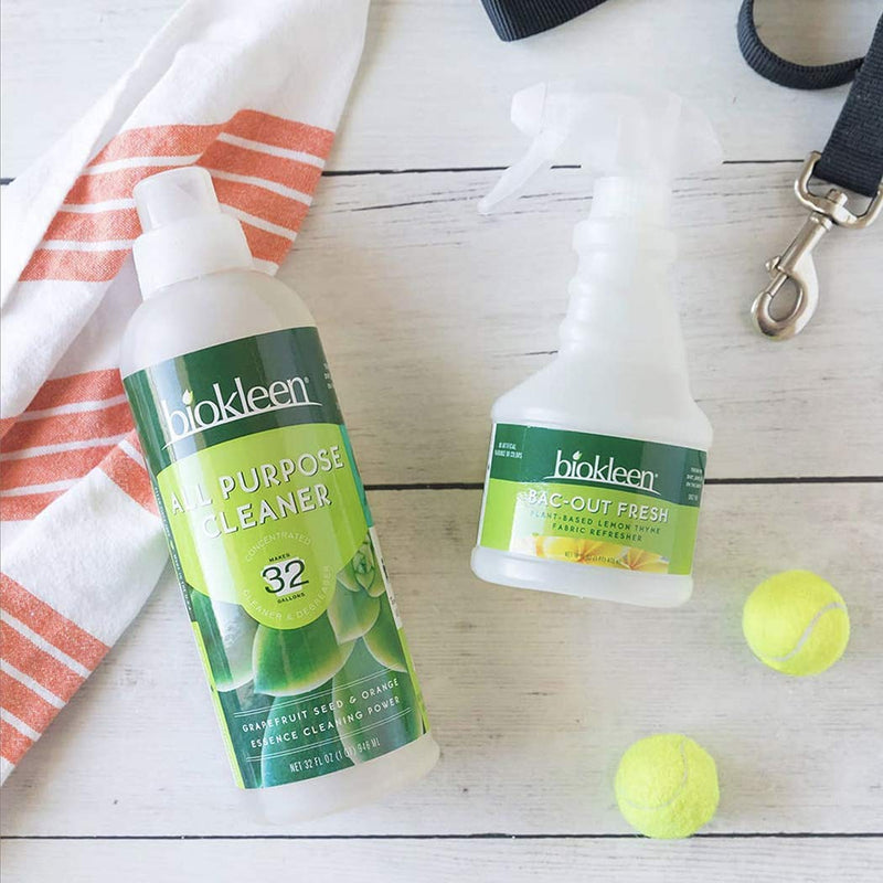 [Australia] - Biokleen Bac-Out Fresh, Fabric Refresher, Eco-Friendly, Non-Toxic, Plant-Based, No Artificial Fragrance, Colors or Preservatives, Lemon Thyme, 16 Ounces 