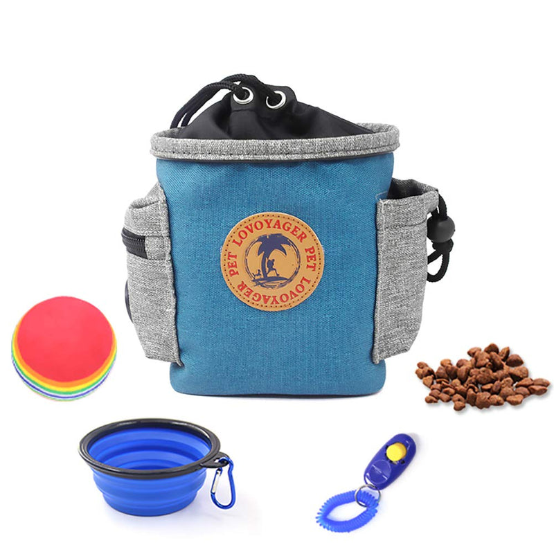 [Australia] - EVANCARY Treat Pouch, Dog Treat Bag for Training Small to Large Dogs Built-in Poop Bag Dispenser 