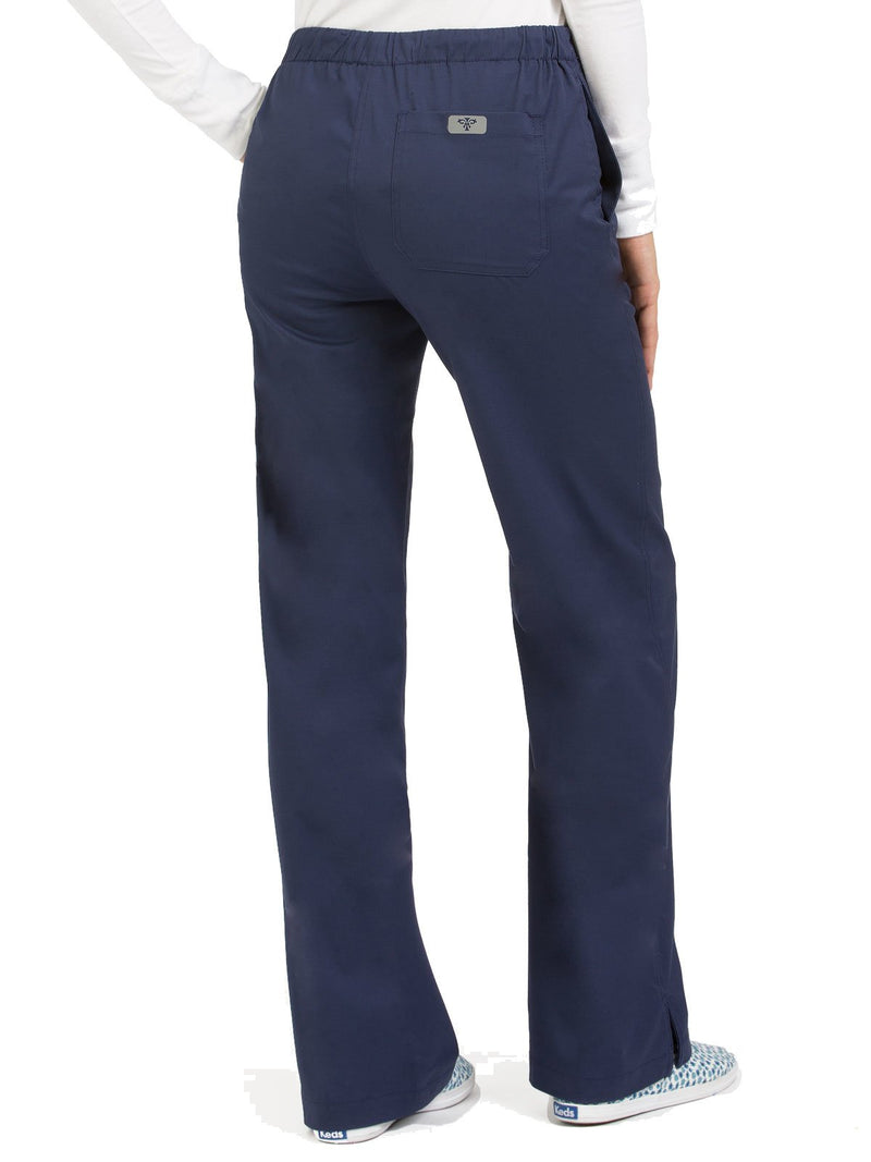 Med Couture Women's Signature Drawstring Scrub Pant XX-Large New Navy - PawsPlanet Australia