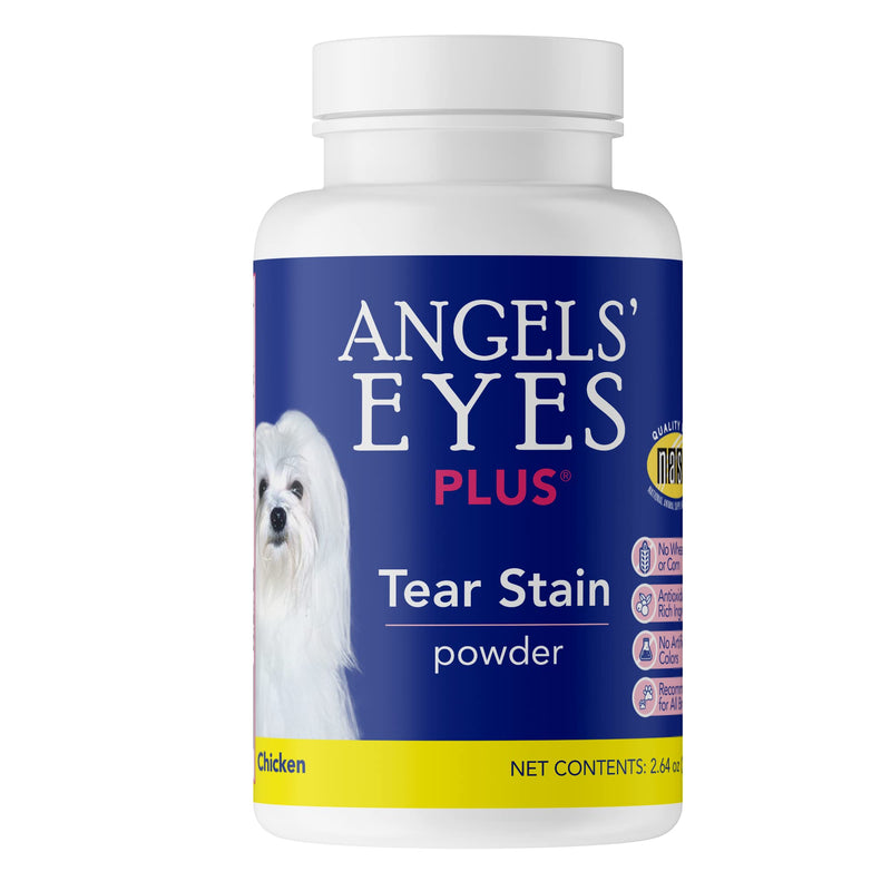 Angels Eyes Plus, Natural Food Supplement for Dogs Chicken 75 g - PawsPlanet Australia