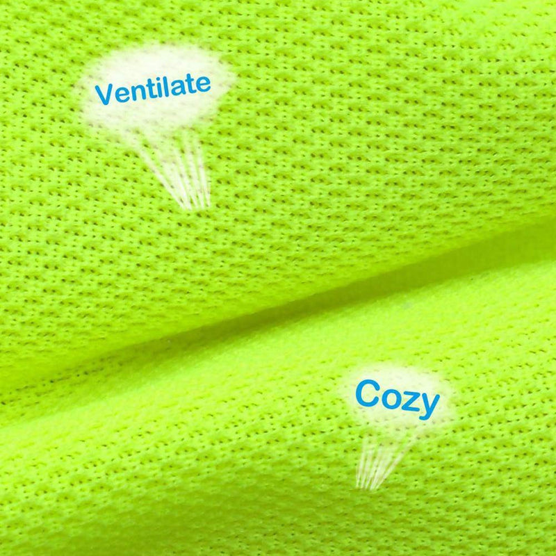 AUTUUCKEE High Visibility Pet Clothes Safety Night Dog Vest Exercise Reflective Costumes(size:L) l - PawsPlanet Australia