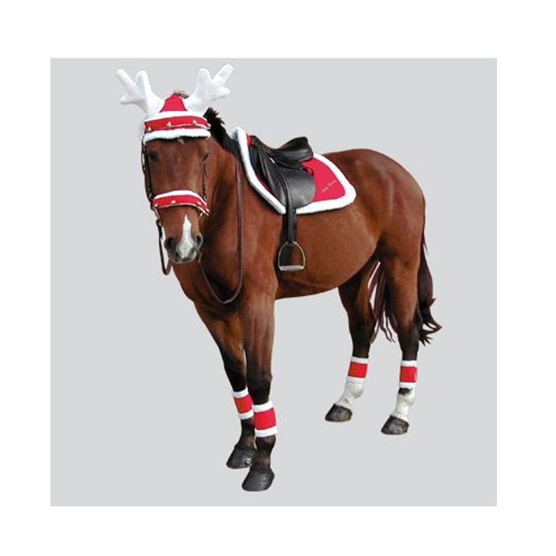 Ekkia Christmas saddle pad, VS (pony) - PawsPlanet Australia