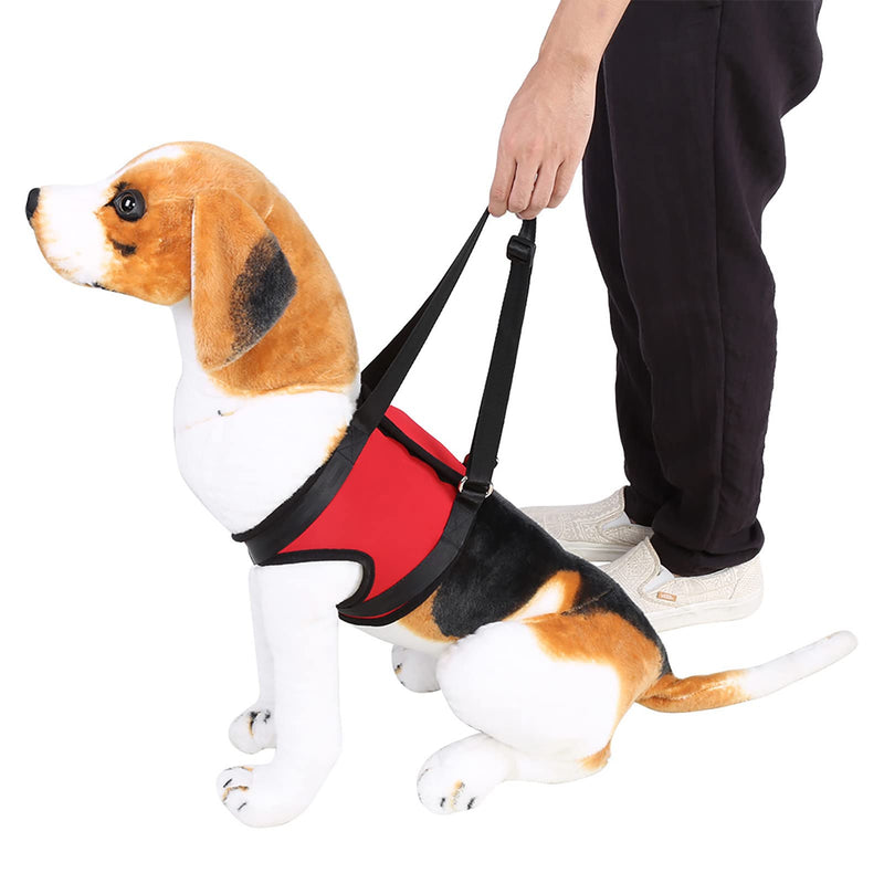 GLOGLOW 2 Types Front & Rear Dog Support Harness, Reusable Walking Aid Support Lifting Pulling Vest for Old & Injured Dogs (Hind Leg S) REUSABLE PACKAGING - PawsPlanet Australia