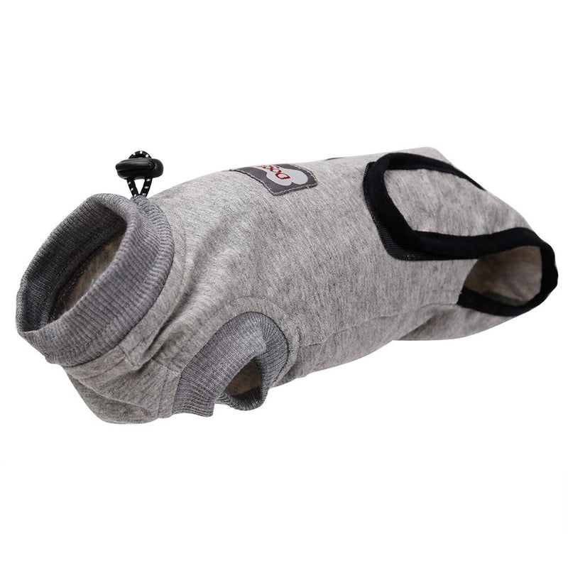 BT Bear Pet Surgery Recovery Suits,Cats Clothes Abdominal Wounds Skin Diseases E-Collar Alternative Cotton Cat Shirt for Cats Puppy Small Dogs (XS) XS--Back length 30cm,Chest--34cm - PawsPlanet Australia