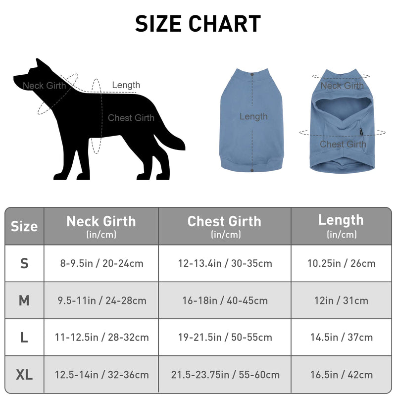 Dociote Fleece Dog Jumper Small Dog Sweater Vest Clothes for Small Dogs, Soft Warm Winter Autumn Coats Jackets Pajamas for Dogs Puppy Cats Kitten, Dog Fleece Pullover Cold Weather Apparels Blue S - PawsPlanet Australia