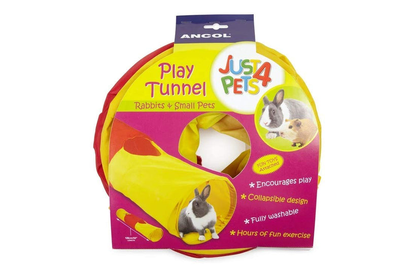 Ancol Rabbit Play Tunnel, clear - PawsPlanet Australia