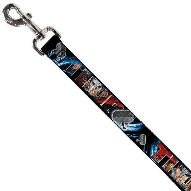 [Australia] - Buckle-Down Dog Leash Thor Poses Hammer 6 Feet Long 1.5 Inch Wide 4 Feet Long - 1.5" Wide 