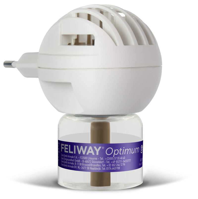 generic Feliway Optimum starter set from Ceva - double pack - 2 x plugs & 2 x 48ml bottles - PawsPlanet Australia