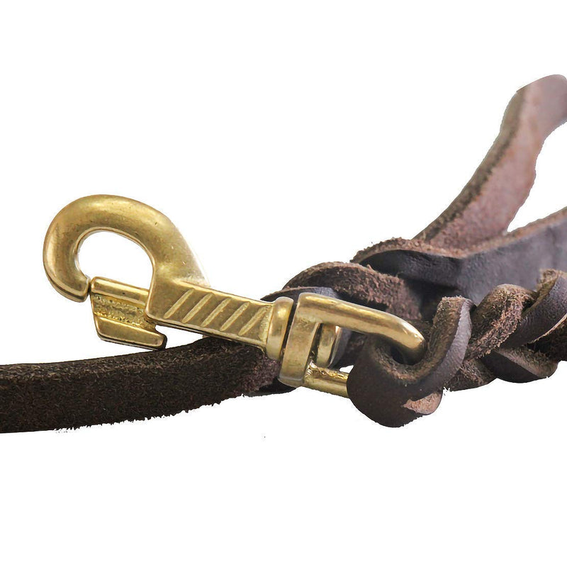 [Australia] - QRDA Pet Leather Leash 2ft 