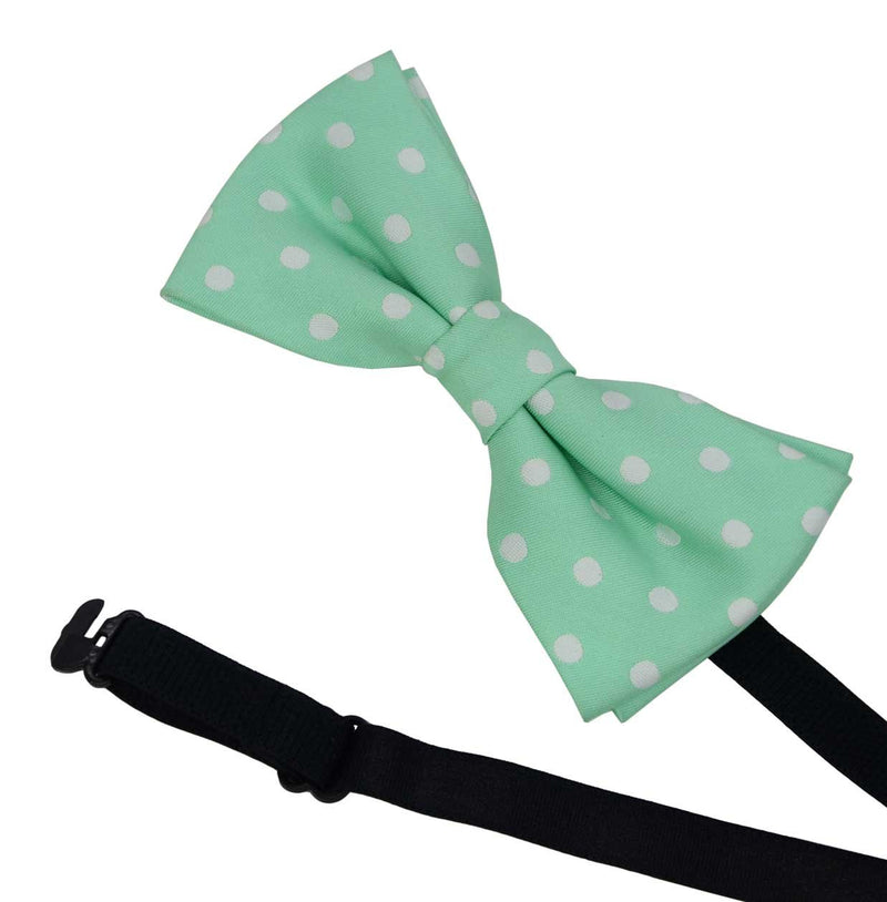 [Australia] - Heypet Adjustable Bow Tie Dog Collar for Small Medium Large Dogs and Cats DT8 green 