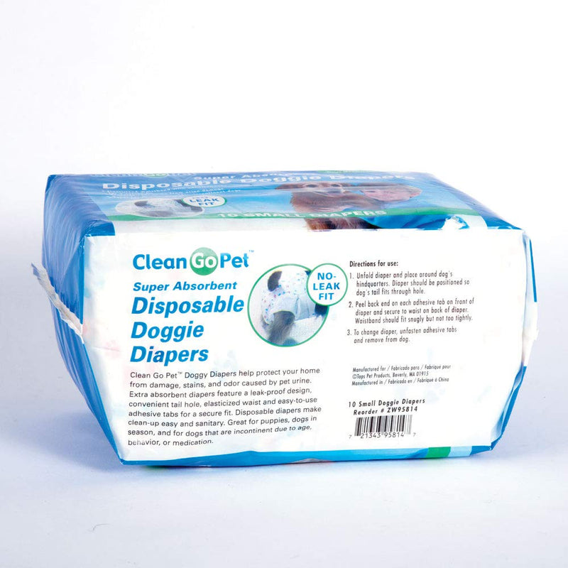 [Australia] - Clean Go Pet Disposable Doggy Diapers Small 