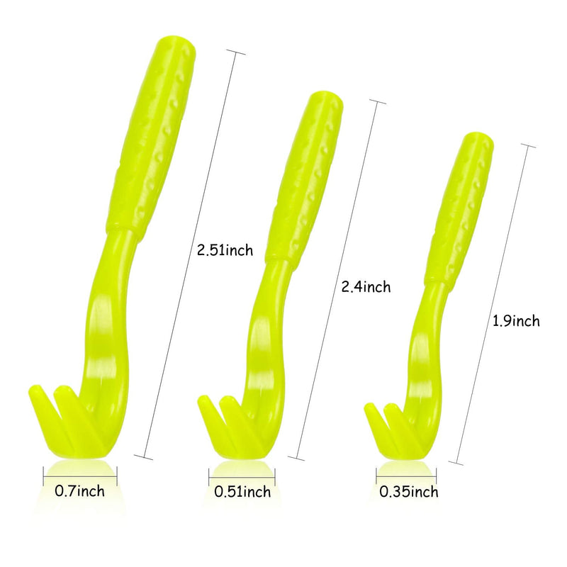 Boao Tick Removal Tool Kit, Include 3 Pieces Plastic Removers, 3 Pieces Stainless Steel Tweezers with Comb for Dog and Cats Fluorescent Green - PawsPlanet Australia