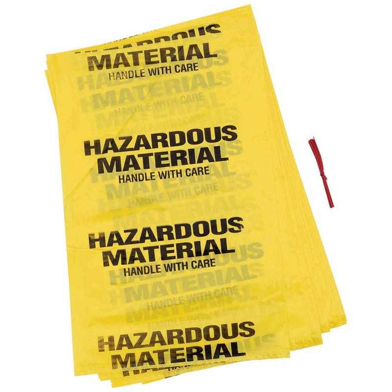 [Australia] - Sellstrom S68180 Hazardous Waste Bag with Ties 