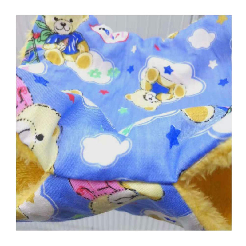 [Australia] - Yu-Xiang Hamster Four Seasons Double Sided Hammock Pet Sleeping Bag Rat House Hanging Bed for Hanging Guinea Pig Hamster Rat and Hedgehog L 