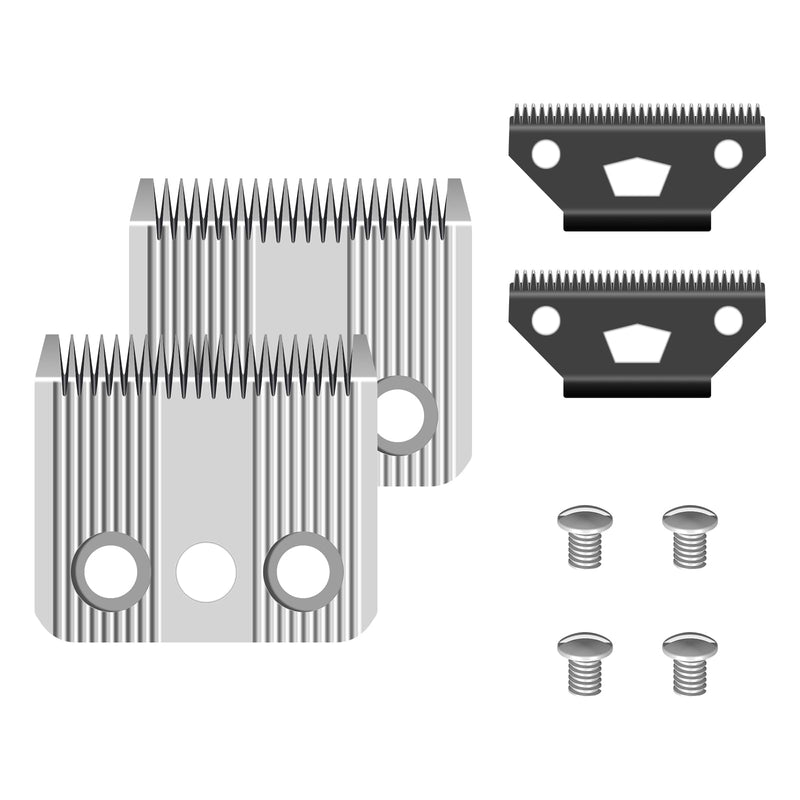 AUDOC Star Blade Replacement Blade Compatible with Moser 1400 Lawnmower Stainless Steel 0.7-3mm Pack of 2 1400cm - PawsPlanet Australia