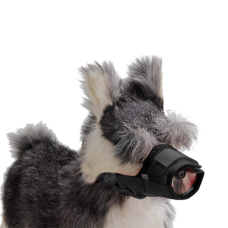 Muzzle for dogs, dog muzzle nylon, safety muzzle dog, breathable muzzle, nylon muzzle, for small dogs, medium dogs, large dogs, anti-bite, anti-barking safety protection - PawsPlanet Australia