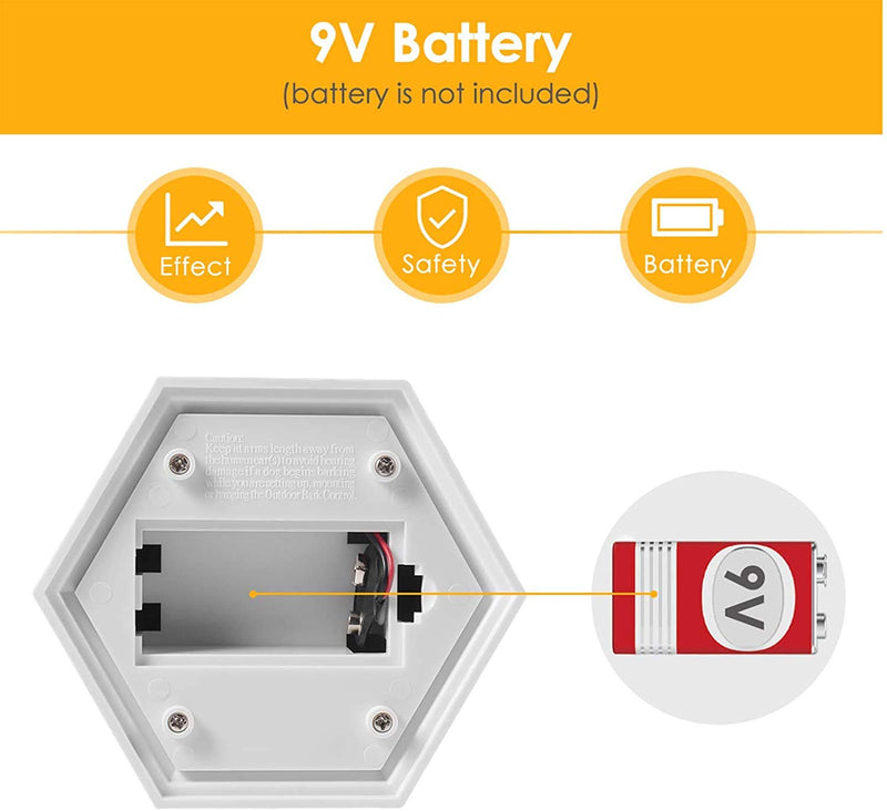 [Australia] - Anti Barking Device, Ultrasonic Anti Barking, Sonic Bark Deterrents, Bark Control Device, Dog Bark Contrl Outdoor Birdhouse anti barking device-1 