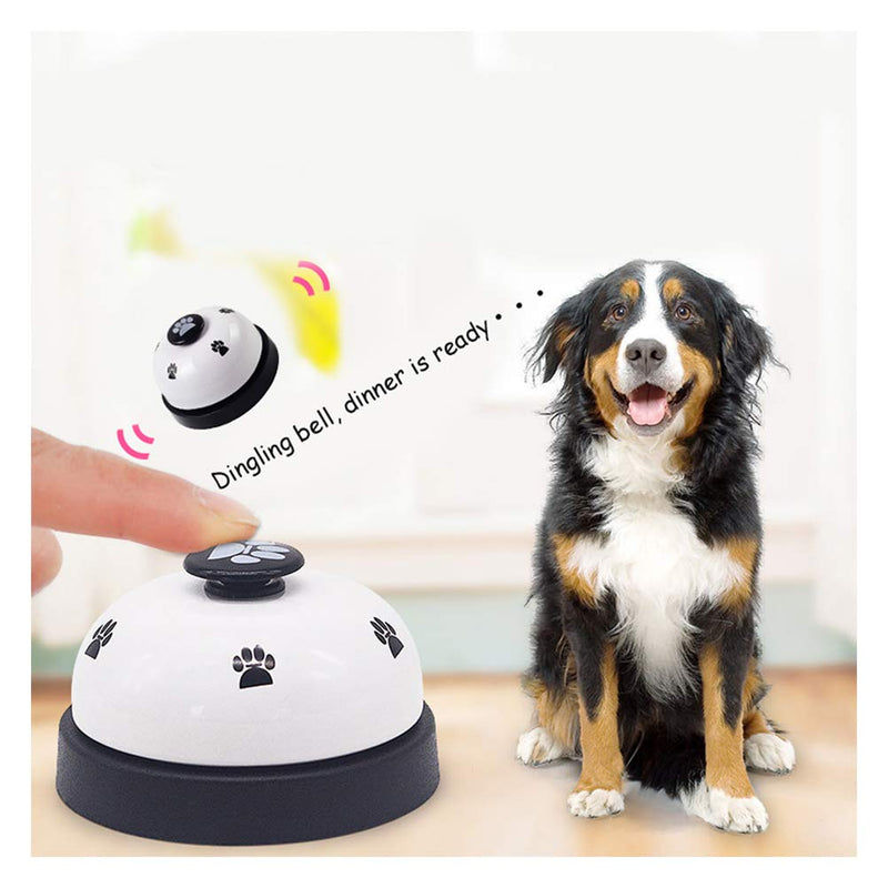 pengxiaomei 2 Pack Pet Training Bells, Pet Doorbells for Potty Toilet Training and Eating Communication Bells - PawsPlanet Australia