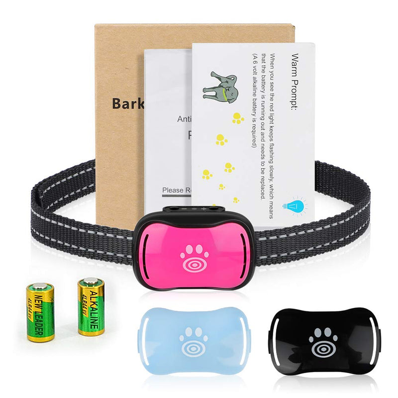 Small Dog Bark Collar, Humane No Shock Bark Collars for Small, Medium Dogs, Pet Training Collars - PawsPlanet Australia