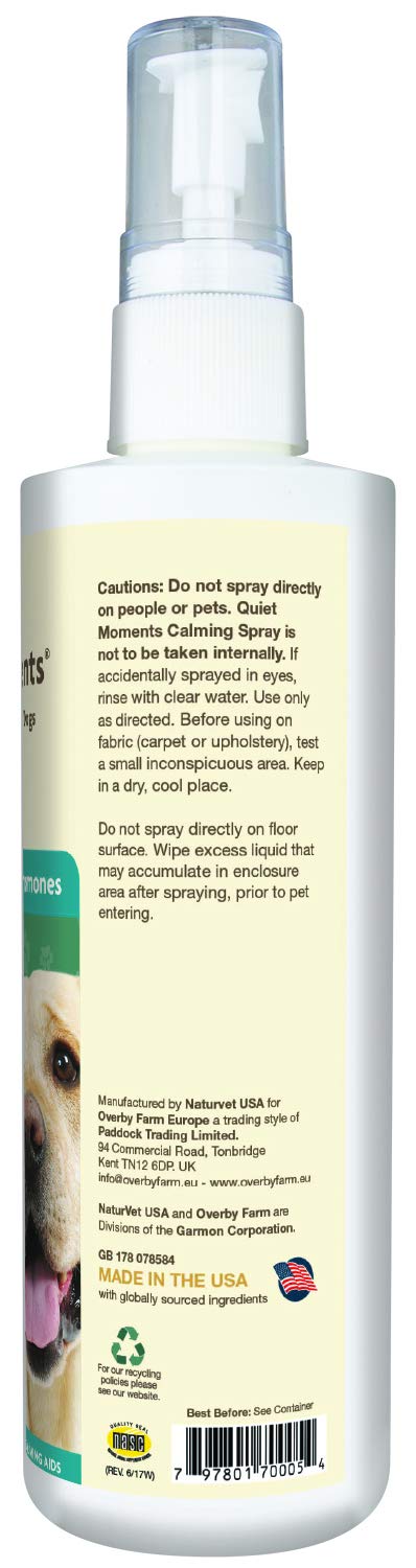 Overby Farm Quiet Moments Calming Room Spray for Dogs, 236 ml - PawsPlanet Australia