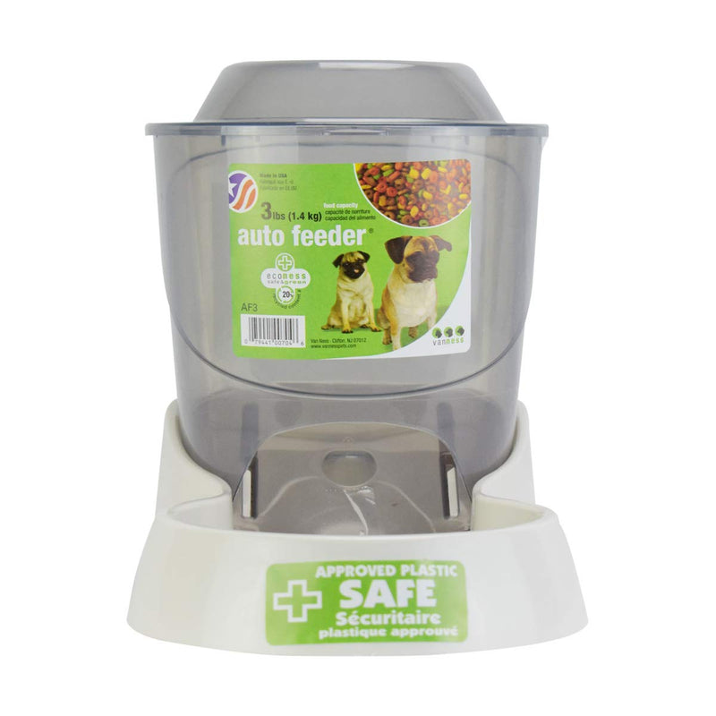 Van Ness Pets Small Gravity Auto Feeder for Cats/Dogs, 3 Pound Capacity - PawsPlanet Australia