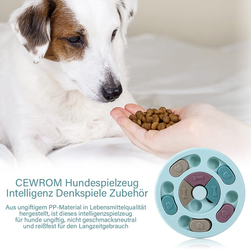 CEWROM Dog Toy Intelligence with Squeak, Intelligence Toy for Dogs, Games for Dogs, Interactive Toy Dog Toy for Medium, Large Dogs, Puppies, Suitable for Indoor Use - PawsPlanet Australia
