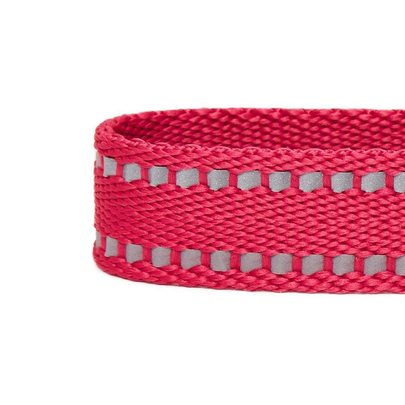 Umi. Essential Pastel Color Reflective Dog Collar in Very Berry, Small, Neck 30cm-40cm, Adjustable Collars for Dogs - PawsPlanet Australia