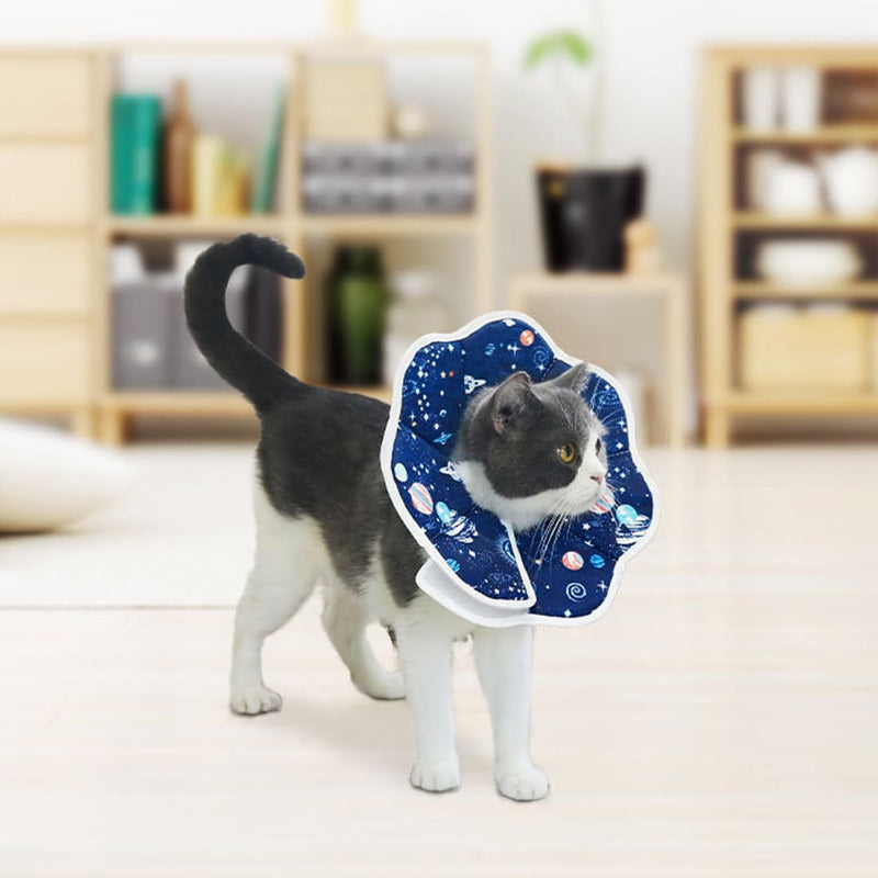 JOCXZI Cat Dog Recovery Collar After Surgery - Neck Brace Cats - Soft Pet Collar, Pets Protective Collar Cats, Cat Cone Collars for Anti-Bite Licking Wound Healing (M) - PawsPlanet Australia