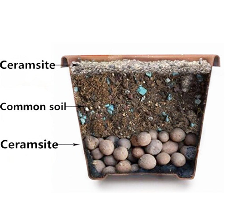 [Australia] - HOSSIAN Ceramsite Gardening Decor Cultivation Soil Stone Ventilation Drainage |Aquarium Beauty Fish Tank Substrate Decoration Ceramsite Stone 
