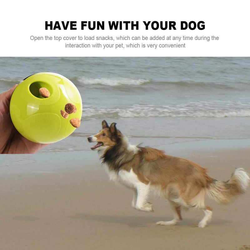 Hosdog Automatic Pet Slow Feeder Tumbler, Interactive Dog Food Ball, Fun Pet Puzzle Feeding Toy Increases IQ, Provides Continuous Fun and Healthy Habits for Puppy Dog Cat (Green) Green - PawsPlanet Australia