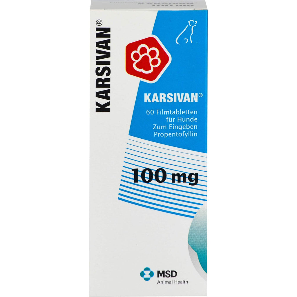 Karsivan 100 Veterinary Film Tablet (60 pcs) - PawsPlanet Australia