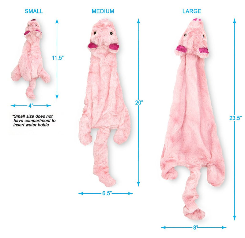 [Australia] - Dog Squeaky Chew Toys Fun Skin/Plush/Log by Best Pet Supplies Pig Large 