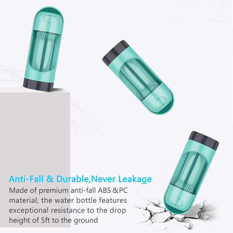 Portable Dog Water Bottle for Walking, No Drip Pet Travel Drinking Wate - PawsPlanet Australia