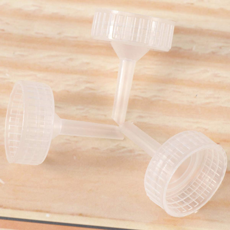 POPETPOP Brine Shrimp Artemia Hatchery Cola Bottle Adapters Brine Shrimp Hatchery Kit Shrimp Egg Incubator for Aquarium Fish Tank 15pcs - PawsPlanet Australia