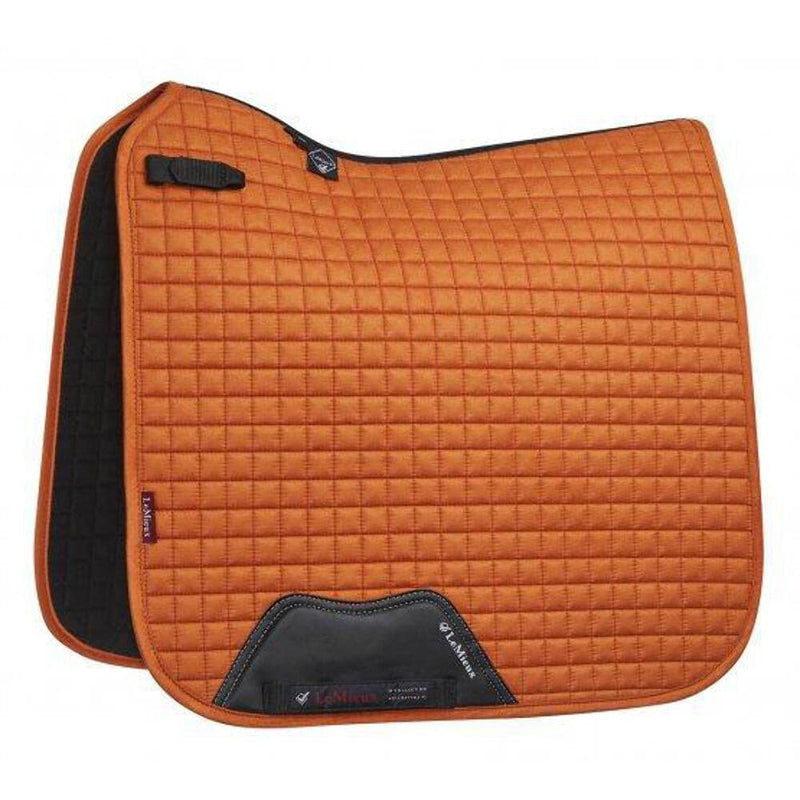 LeMieux ProSport Dressage Square Suede Saddlepad - French Rose S/M - PawsPlanet Australia