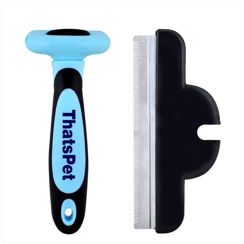 [Australia] - ThatsPet Dog and Cat Brush for Shedding, Long & Short Hair Pet Undercoat Grooming & Shedding Brush Tool for Small, Medium and Large Dogs and Cats - Deshedding Tool - Reduces Shedding by 95% in Minutes 