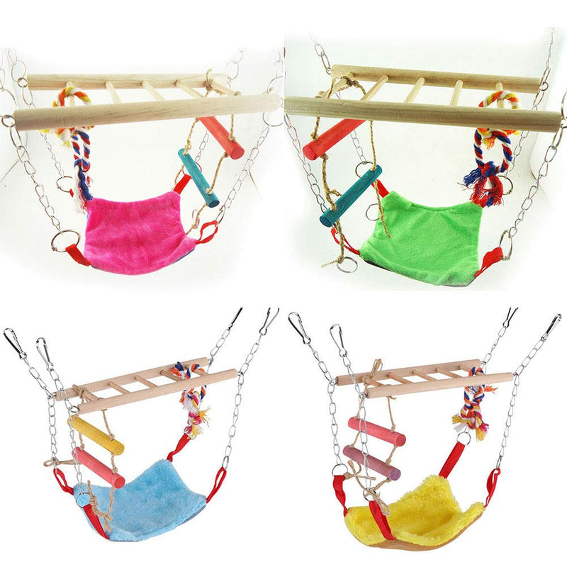 [Australia] - Bird Toy Set Wood Ladder Winter Warm Hammock Nest Bed Parrot Parakeet Cockatiel Conure Cockatoo African Grey Amazon Lovebird Finch Canary Budgie Hamster Chinchilla Cage Swing Stand Perch 