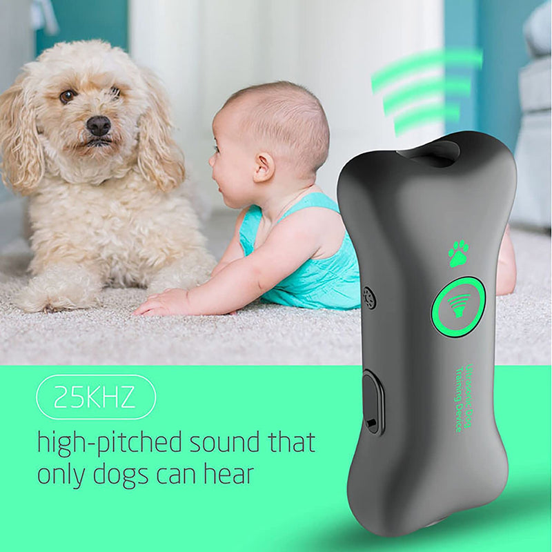 Ultrasonic Auto Anti Barking Device, Portable handheld Dog training and bark control device, Effective Control Range of 16.4 Ft, Safe for Pets Indoors and Outdoors - PawsPlanet Australia