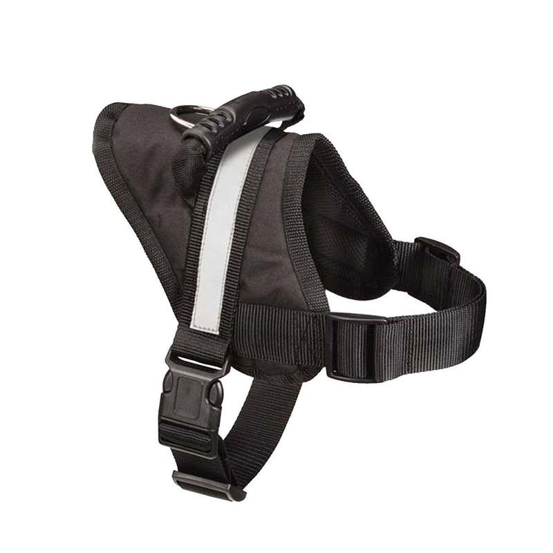 [Australia] - EXPAWLORER Big Dog Harness Soft Reflective No Pull Vest for Medium to Large Dogs L Black 